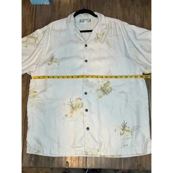Tommy Bahama Mens Silk Hawaiin Shirt Vacation Shirts SIZE L - Picture 4 of 8